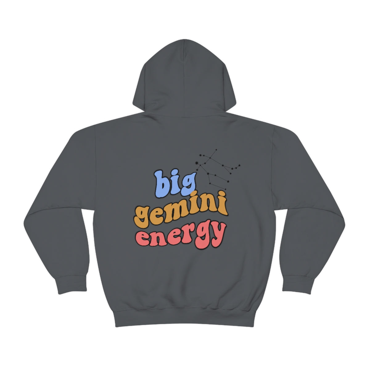 Big Gemini energy Hoodie, Gemini Sweatshirt, Astrology lover gift, Zodiac sweatshirt, Xmas gift for Gemini, Astrology