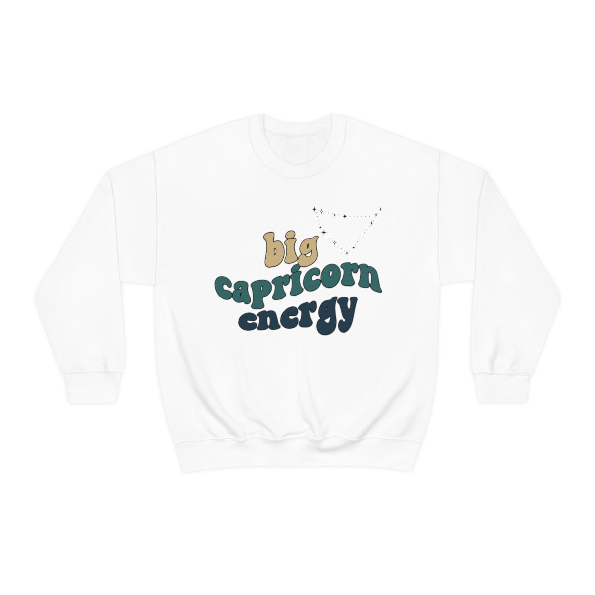 Capricorn Sweatshirt, Big Capricorn Energy Sweatshirt, Gift for Capricorn , Astrology lover sweatshirt, Gift for Astrology Lover