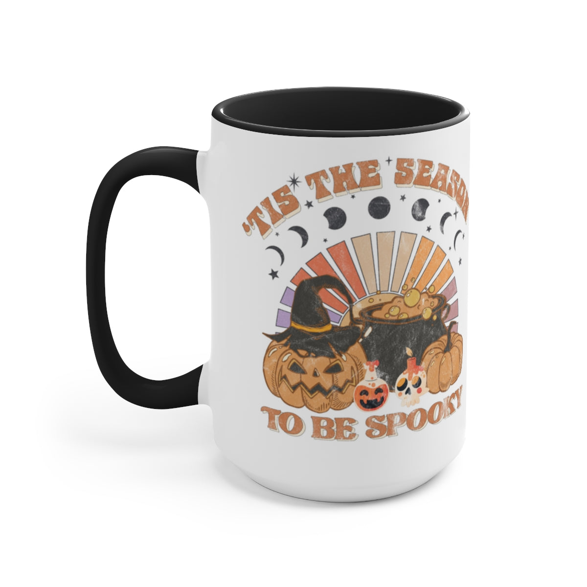 Tis the season to be spooky pumpkin coffee mug- 15oz