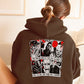 Horror Hoodie, Tarot card hoodie, Halloween sweatshirt, Ghost face sweater, Michael Meyers hoodie, Friday the 13th hoodie