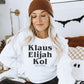 The Mikalesons brothers, TVD sweatshirt, Klaus Mikaleson sweatshirt, Kol Mikaleson, Elijah Mikaleson, The Originals, TVD fan gift