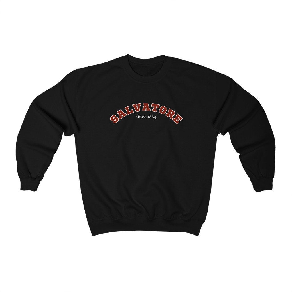 Salvatore Sweatshirt, TVD Sweatshirt, The Vampire Diaries Hoodie, Salvatore Brothers, TVD Fan gift, Vampire Fan gift