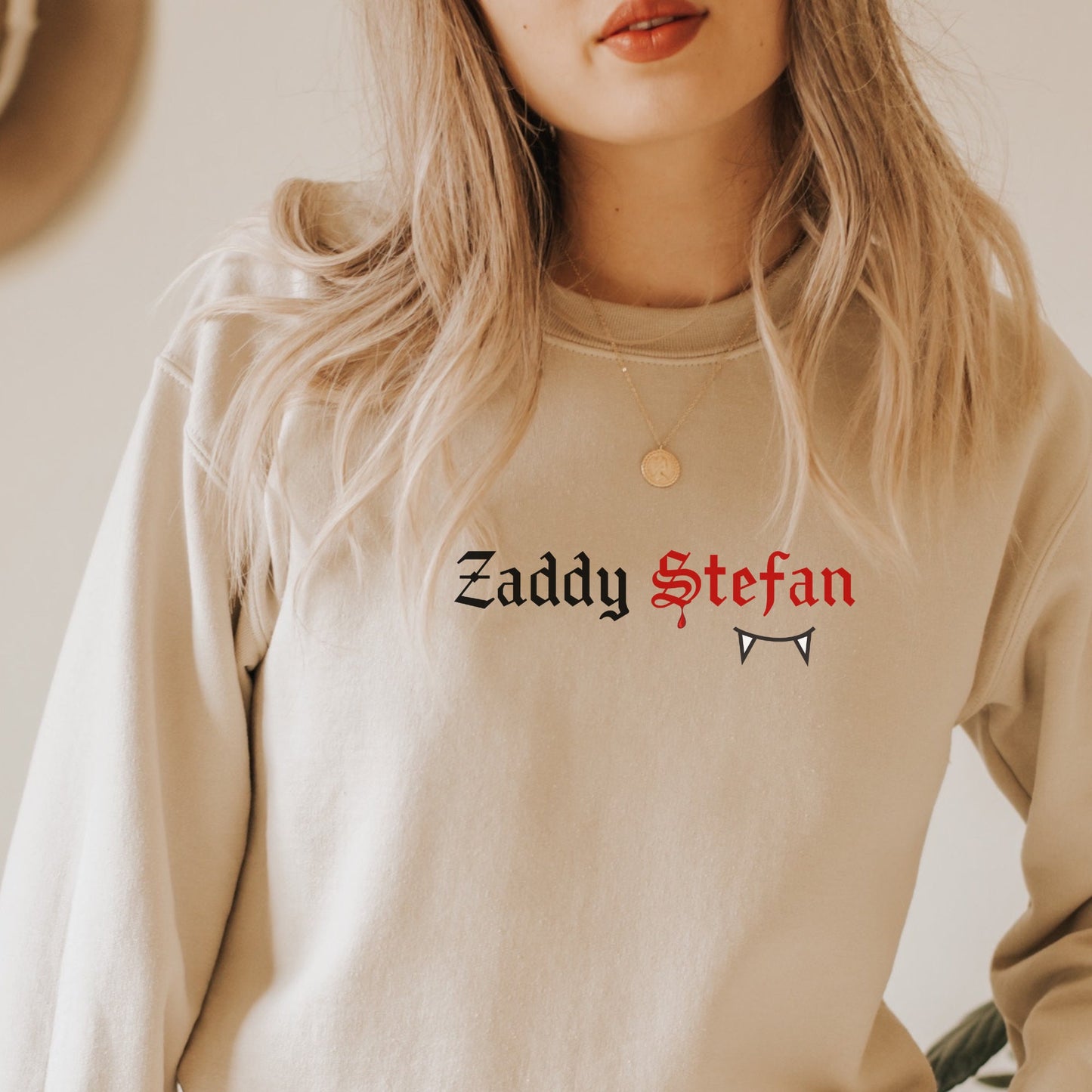 Stefan Salvatore Sweatshirt,TVD Sweatshirt, The Vampire Diaries Sweater, TVD Fan, Tvd merch