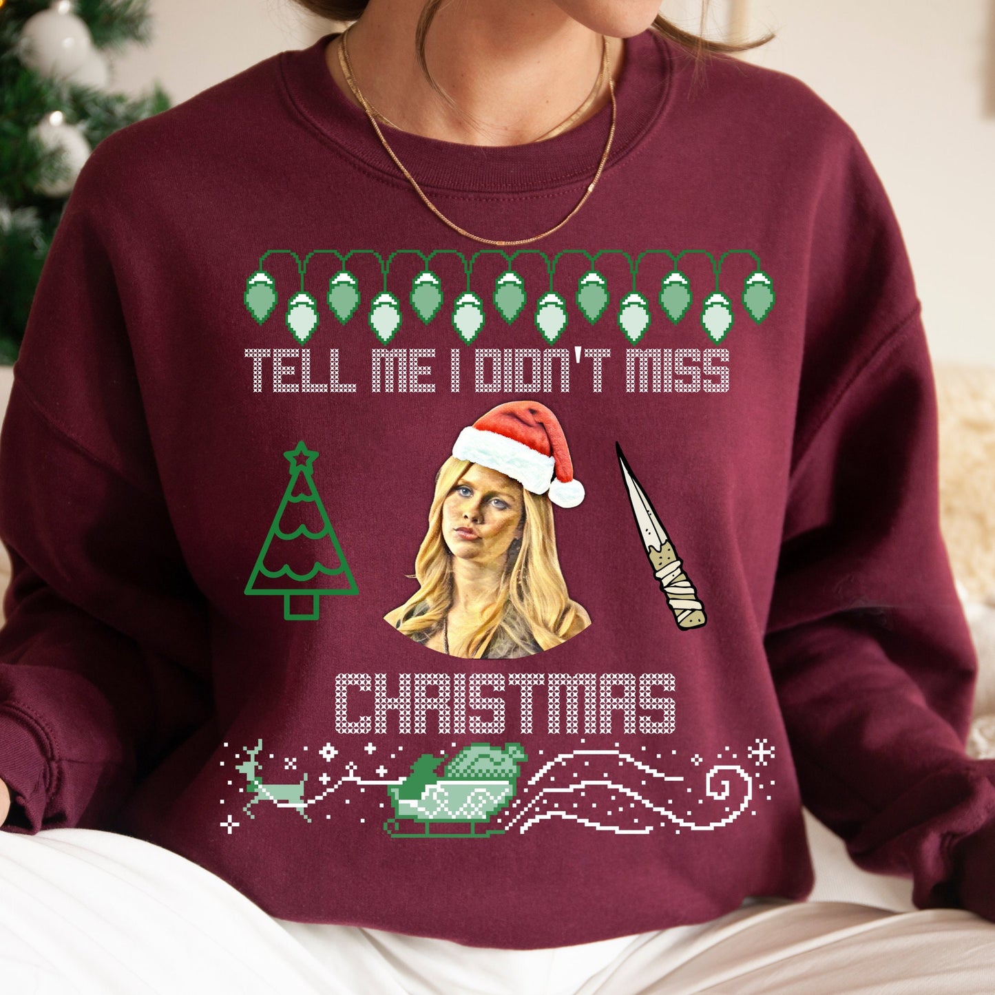 TVD Sweatshirt, tvd Ugly Christmas Sweater, TVD Xmas gift, Salvatore Brothers, TVD fan gift, The Originals