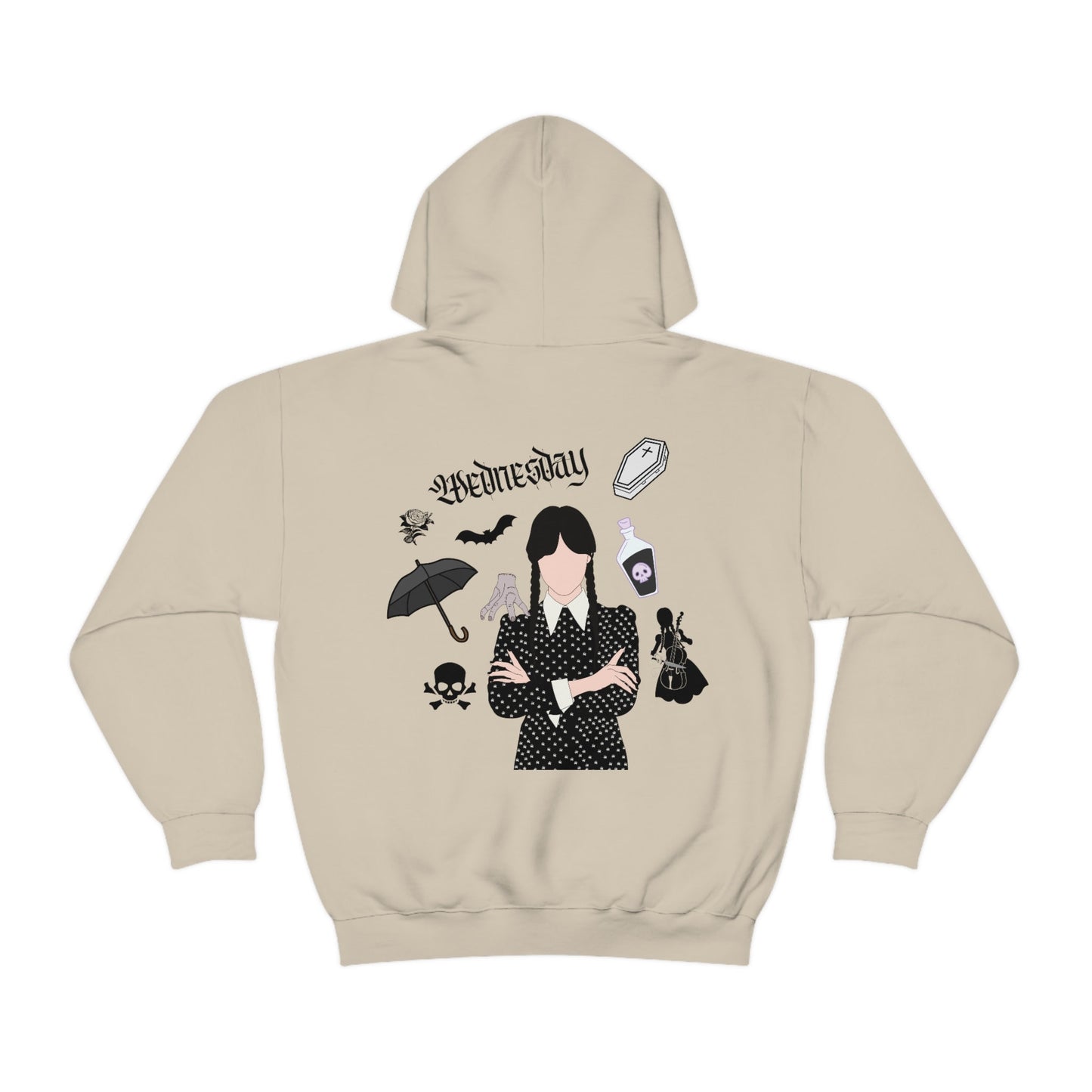 Wednesday Addams Hoodie, Wednesday Hoodie, Addams family, Wednesday Adams, Nevermore Academy
