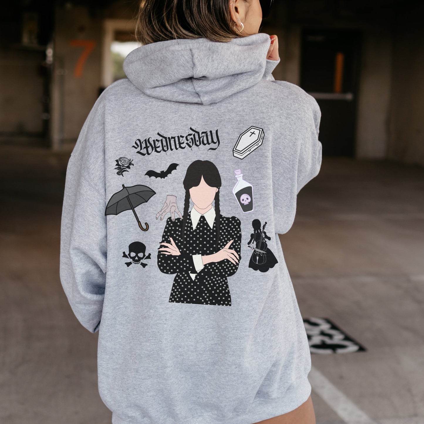 Wednesday Addams Hoodie, Wednesday Hoodie, Addams family, Wednesday Adams, Nevermore Academy