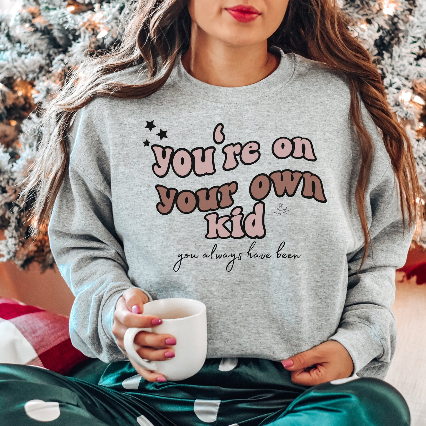 You're on your own kid crewneck| Midnights Sweatshirt | Swiftie Gift| TS Midnight| Taylor Sweatshirt | Midnight Merch, Taylor Merch