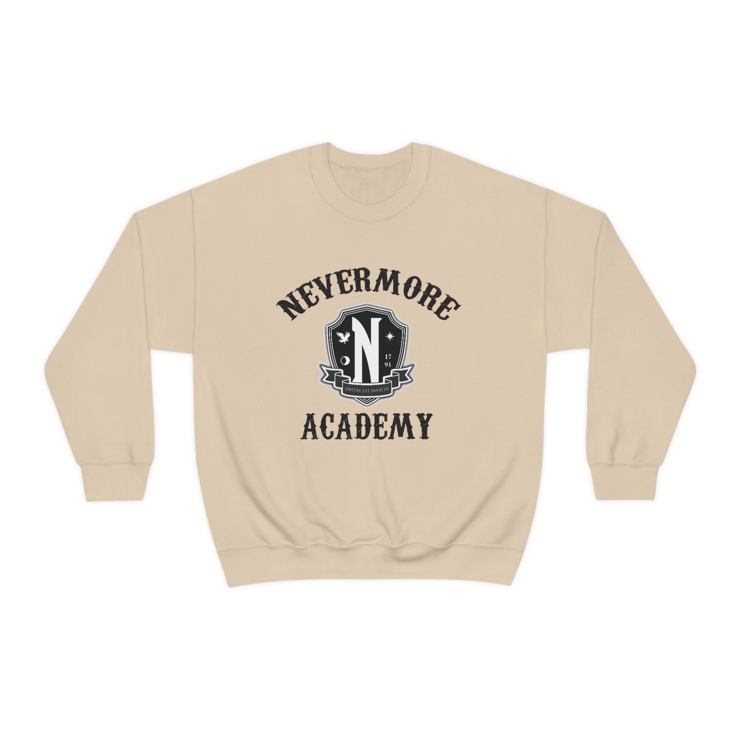 Wednesday Addams Sweatshirt, Nevermore Academy, Trendy Wednesday Addams Sweatshirt, Addams Family
