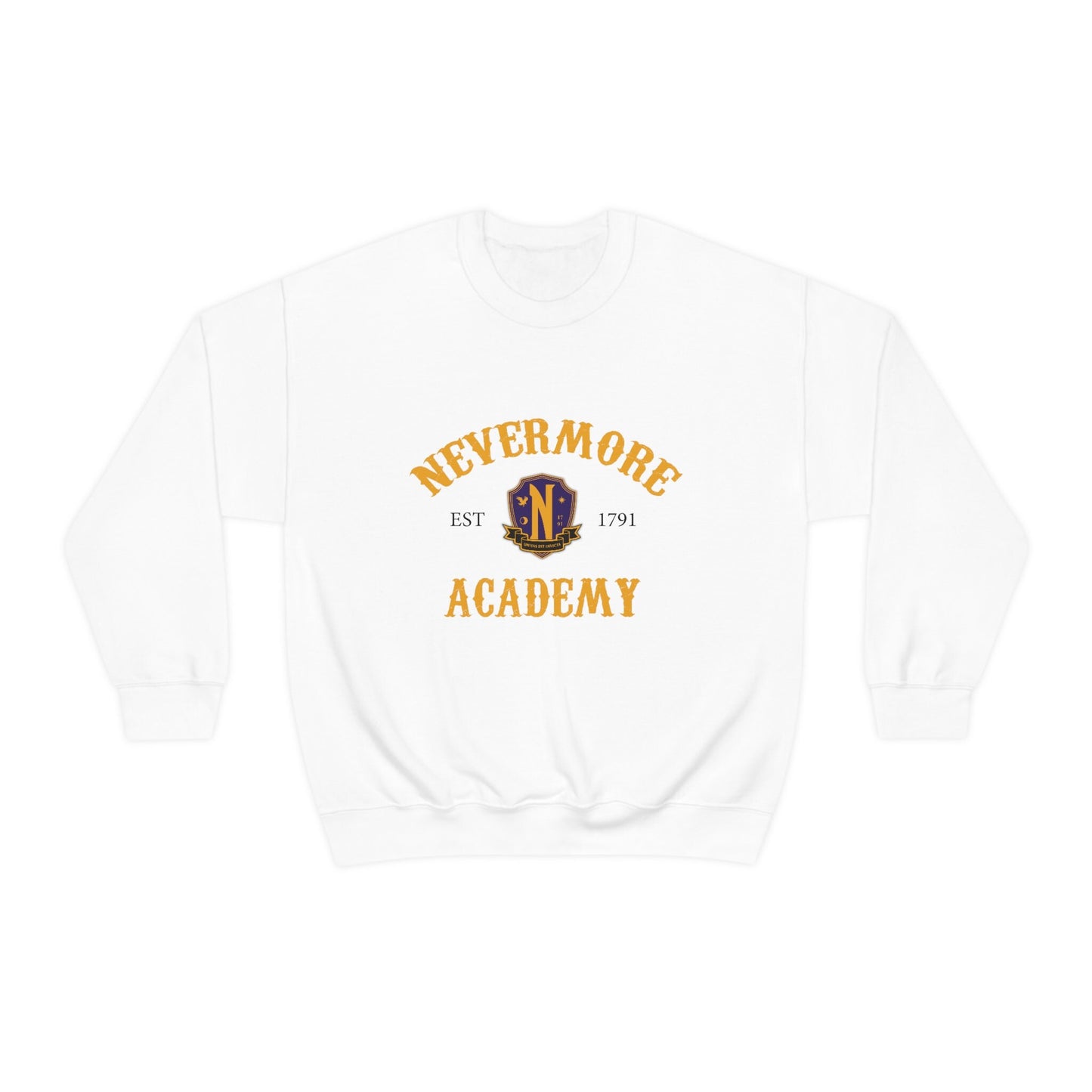 Wednesday Addams Sweatshirt, Nevermore Academy, Trendy Wednesday Addams Sweatshirt, Addams Family