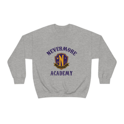Nevermore Academy Sweatshirt, Wednesday Addams Sweatshirt, Wednesday Addams, Addams Family, Horror Sweatshirt