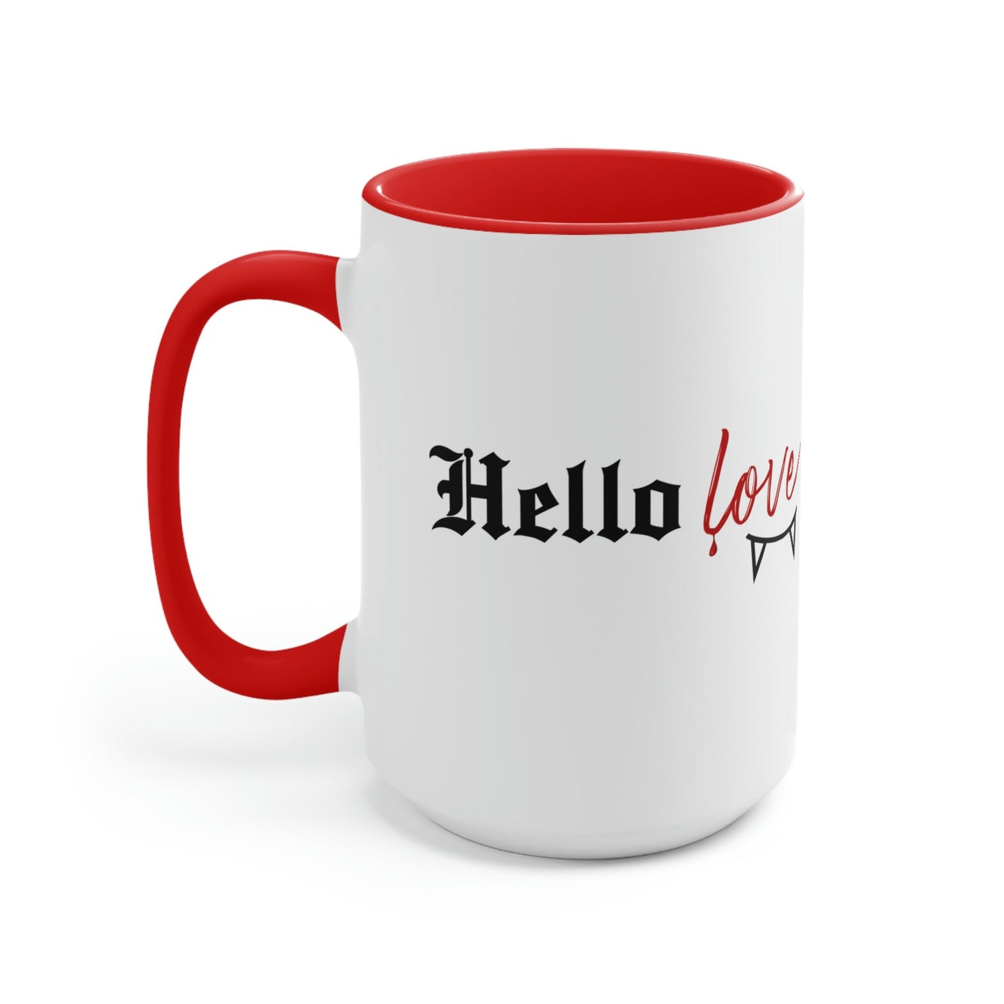 Hello love Mug, Klaus Mikaleson Valentine's Day gift, Valentine's Day mug, TVD coffee mug, TVD fan gift, Klaus Mikaleson mug
