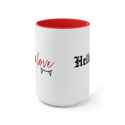 Hello love Mug, Klaus Mikaleson Valentine's Day gift, Valentine's Day mug, TVD coffee mug, TVD fan gift, Klaus Mikaleson mug