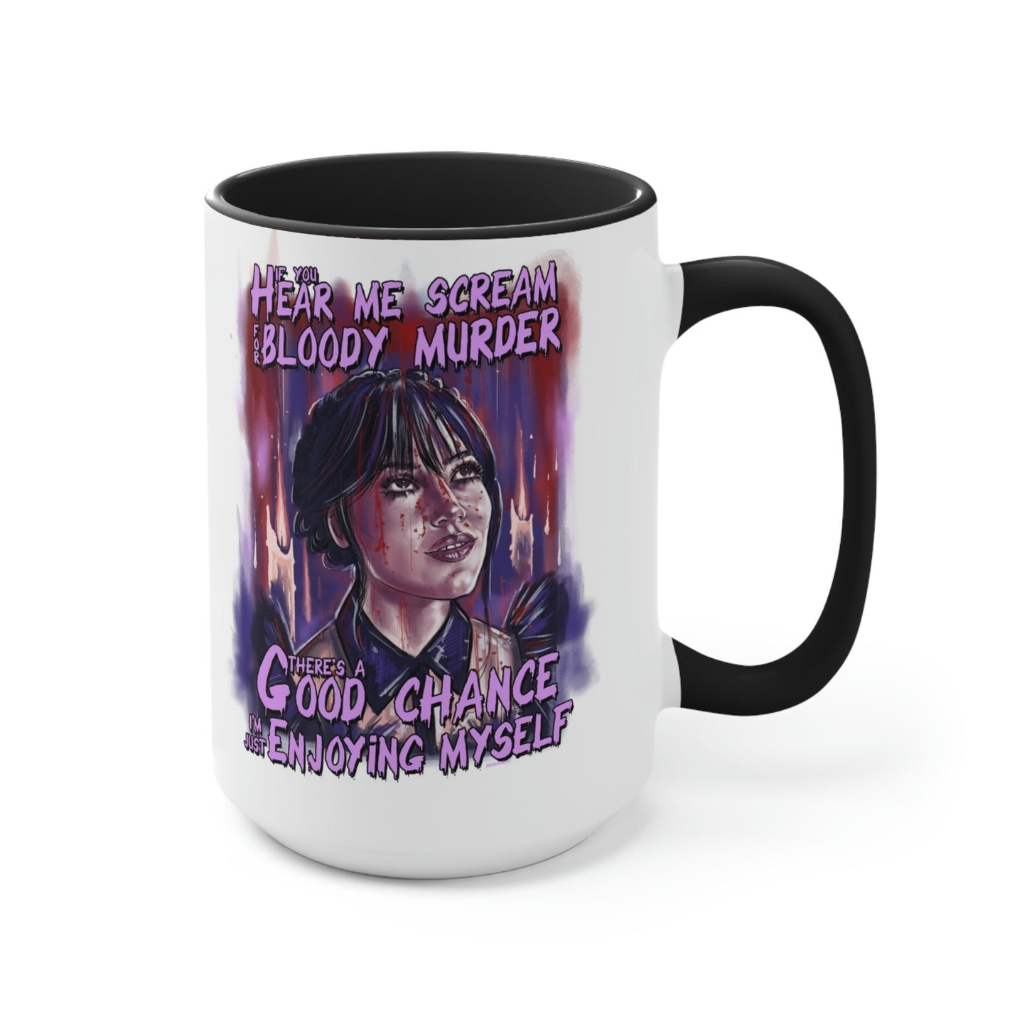 Wednesday Addams Mug, Wednesday Addams, Wednesday Merch, Addams Family, Wednesday Addams tee, Nevermore