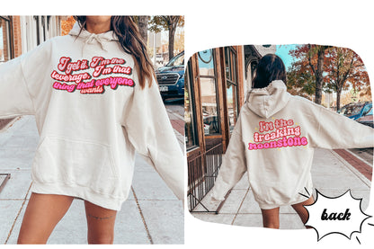 Katherine Pierce Hoodie, TVD Sweatshirt, I'm the moonstone, TVD merch, tvd apparel, Tvd fan gift, The vampire diaries