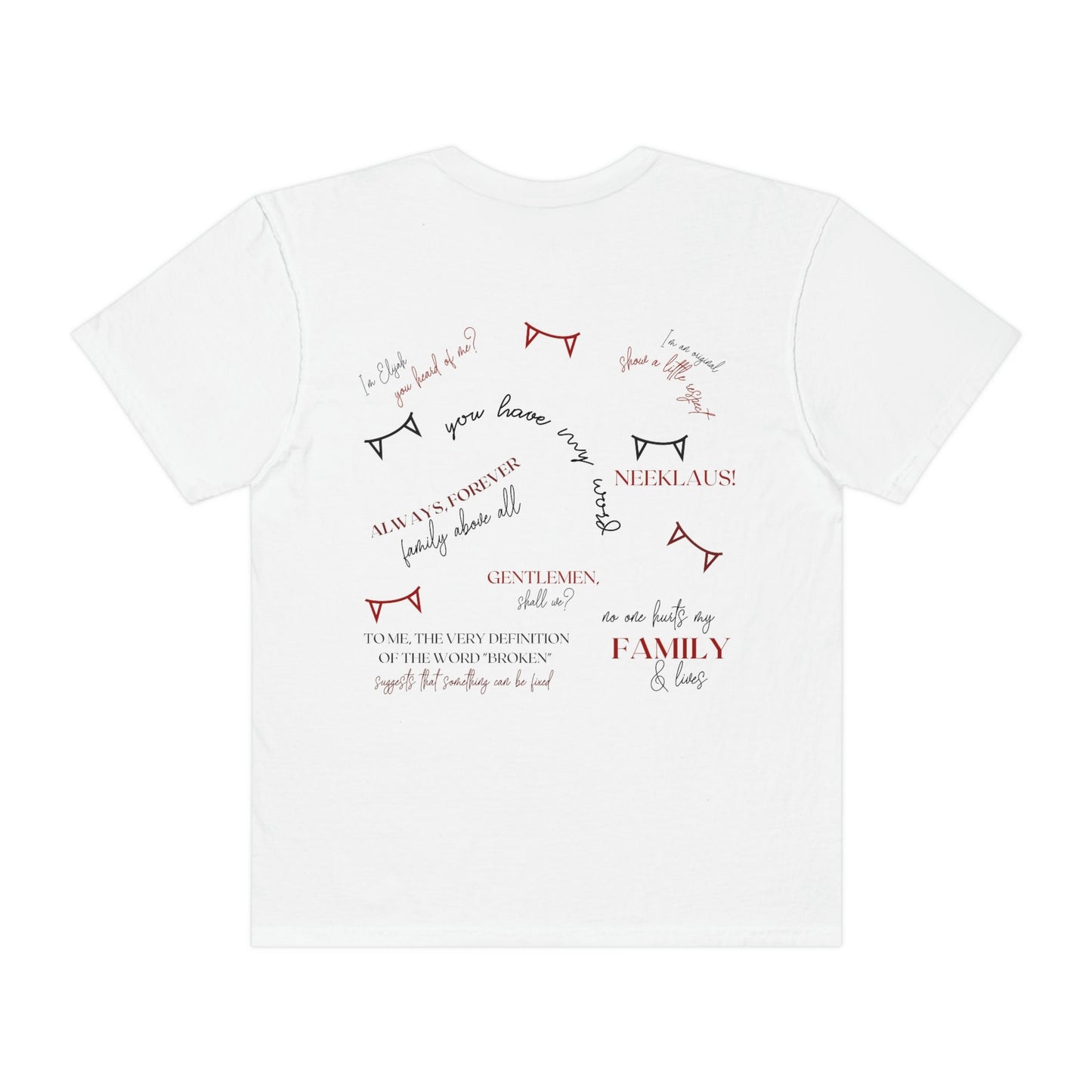 Elijah Mikaleson Shirt, The Originals Shirt, TVD shirt, TVD merch, Elijah Mikaleson quotes, The Originals merch, Klaus Mikaleson