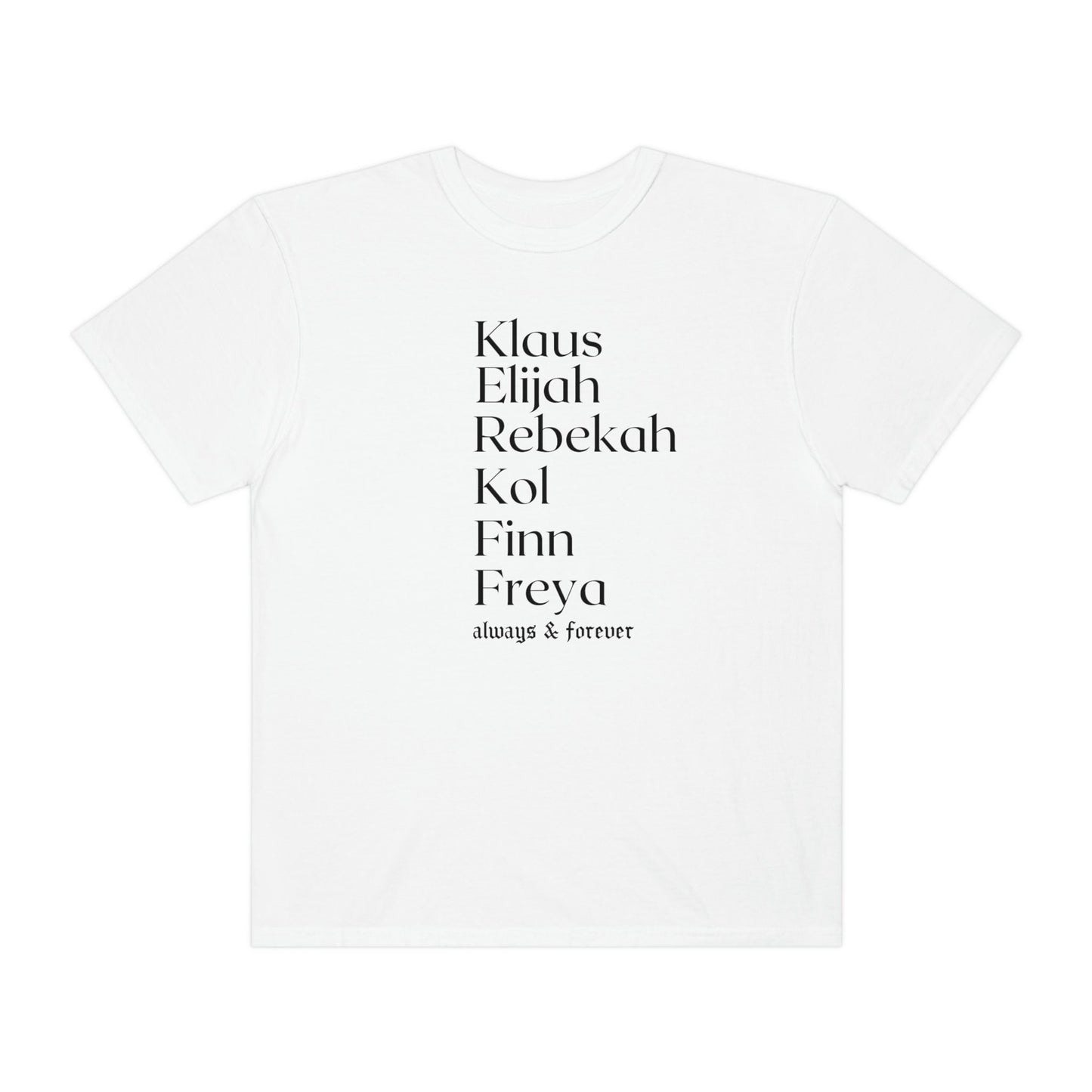 The Original family Tee, Tvd shirt, The Originals shirt, Klaus Mikaleson, Elijah Mikaleson, TVD merch, tvd apparel, The Originals merch