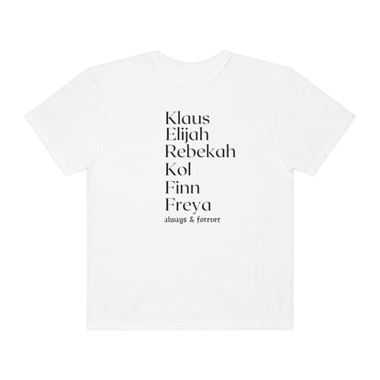 The Original family Tee, Tvd shirt, The Originals shirt, Klaus Mikaleson, Elijah Mikaleson, TVD merch, tvd apparel, The Originals merch