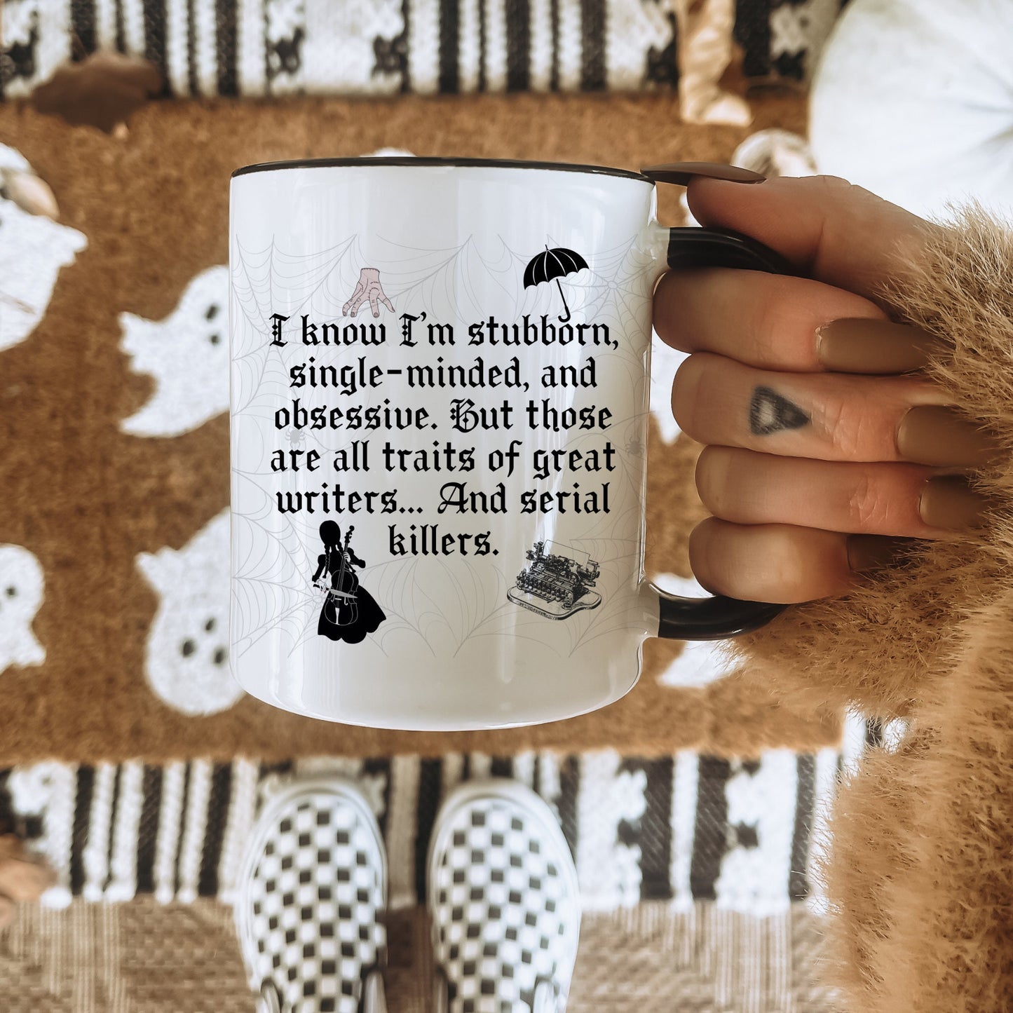 Wednesday Addams Mug, Wednesday Addams, Wednesday Merch, Addams Family,  Nevermore Academy