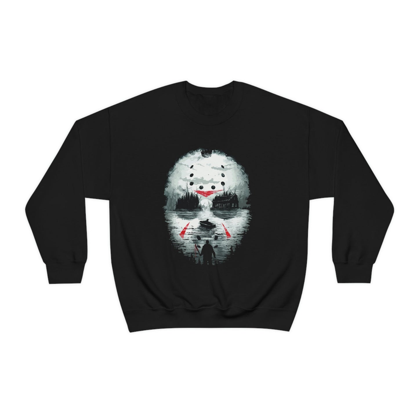 Friday the 13th Sweatshirt, Jason Sweatshirt, Horror Hoodie, Horror merch, Jason, Horror aesthetic, Friday the 13th