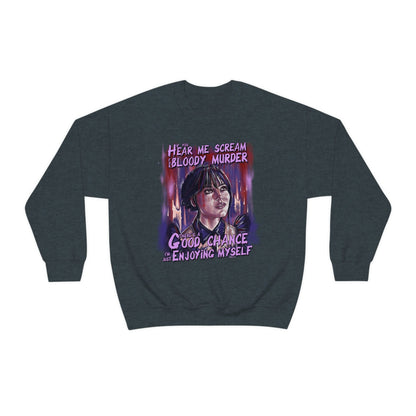 Bloody Wednesday Addams Crewneck