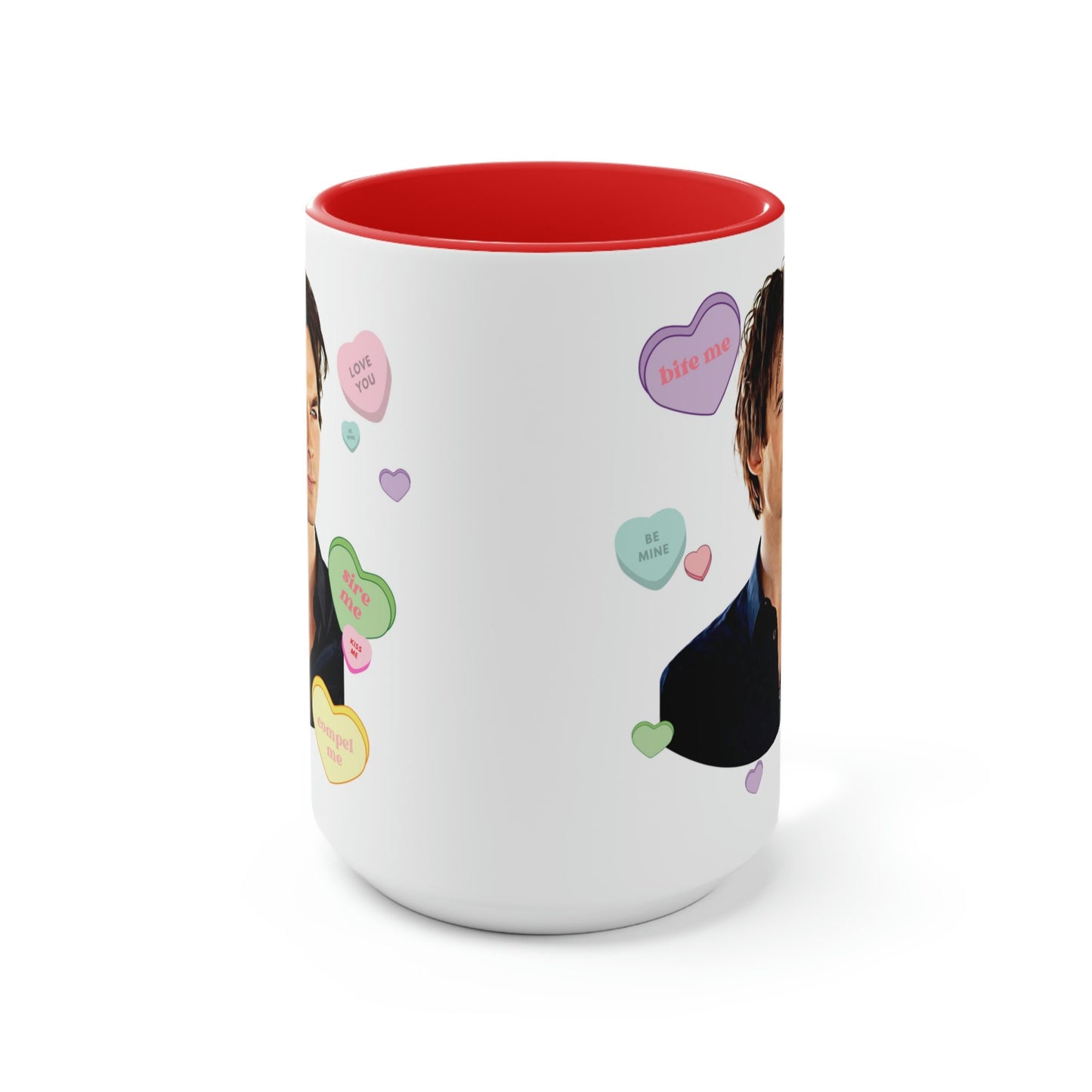 Damon Salvatore Mug, Damon Salvatore Valentine's Day gift, Valentine's Day mug, TVD coffee mug, TVD fan gift