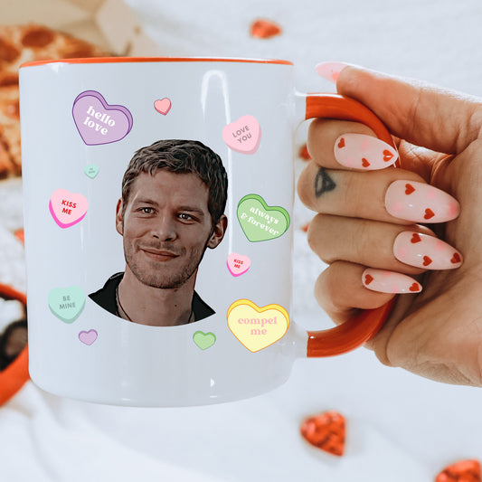 Klaus Mikaleson Mug, Klaus Mikaleson Valentine's Day gift, Valentine's Day mug, TVD coffee mug, TVD fan gift, The Originals mug