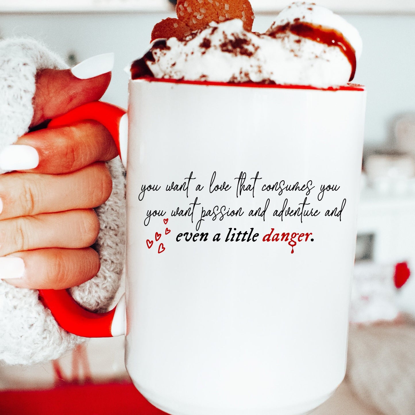 Damon & Elena  Mug, TVD Valentine's Day gift, Valentine's Day mug, TVD coffee mug, TVD fan gift, Team Delena, Damon Salvatore
