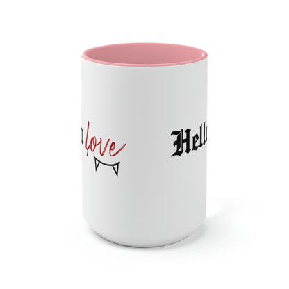 Hello love Mug, Klaus Mikaleson Valentine's Day gift, Valentine's Day mug, TVD coffee mug, TVD fan gift, Klaus Mikaleson mug