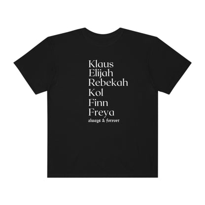 The Original family Tee, Tvd shirt, The Originals shirt, Klaus Mikaleson, Elijah Mikaleson, TVD merch, tvd apparel, The Originals merch