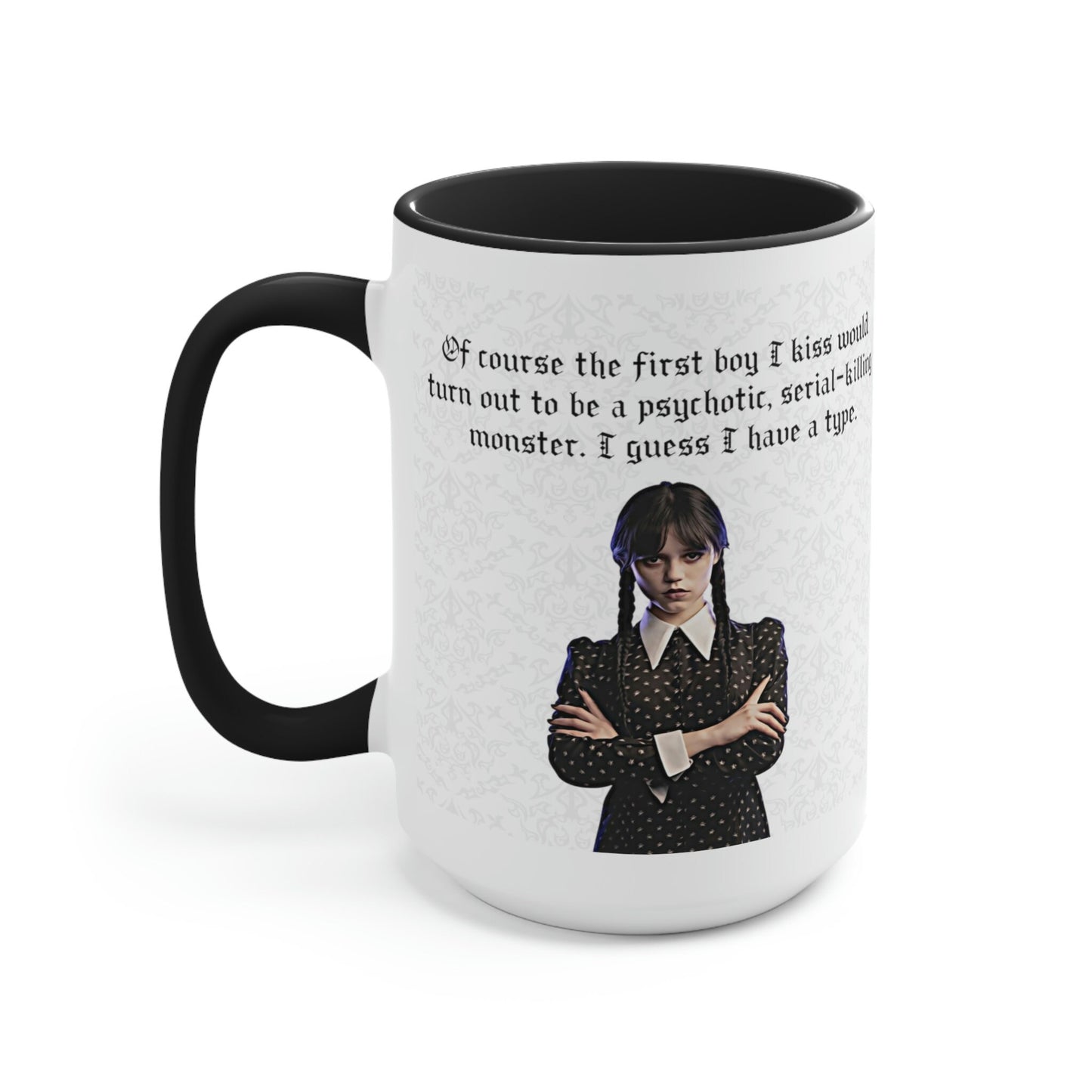 Wednesday Addams Mug, Wednesday Addams, Wednesday Merch, Addams Family,  Nevermore Academy, Horror Mug, Halloween mug, Horror aesthetic