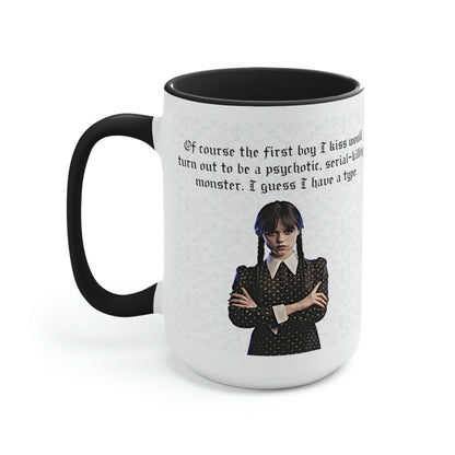 Wednesday Addams Mug, Wednesday Addams, Wednesday Merch, Addams Family,  Nevermore Academy, Horror Mug, Halloween mug, Horror aesthetic