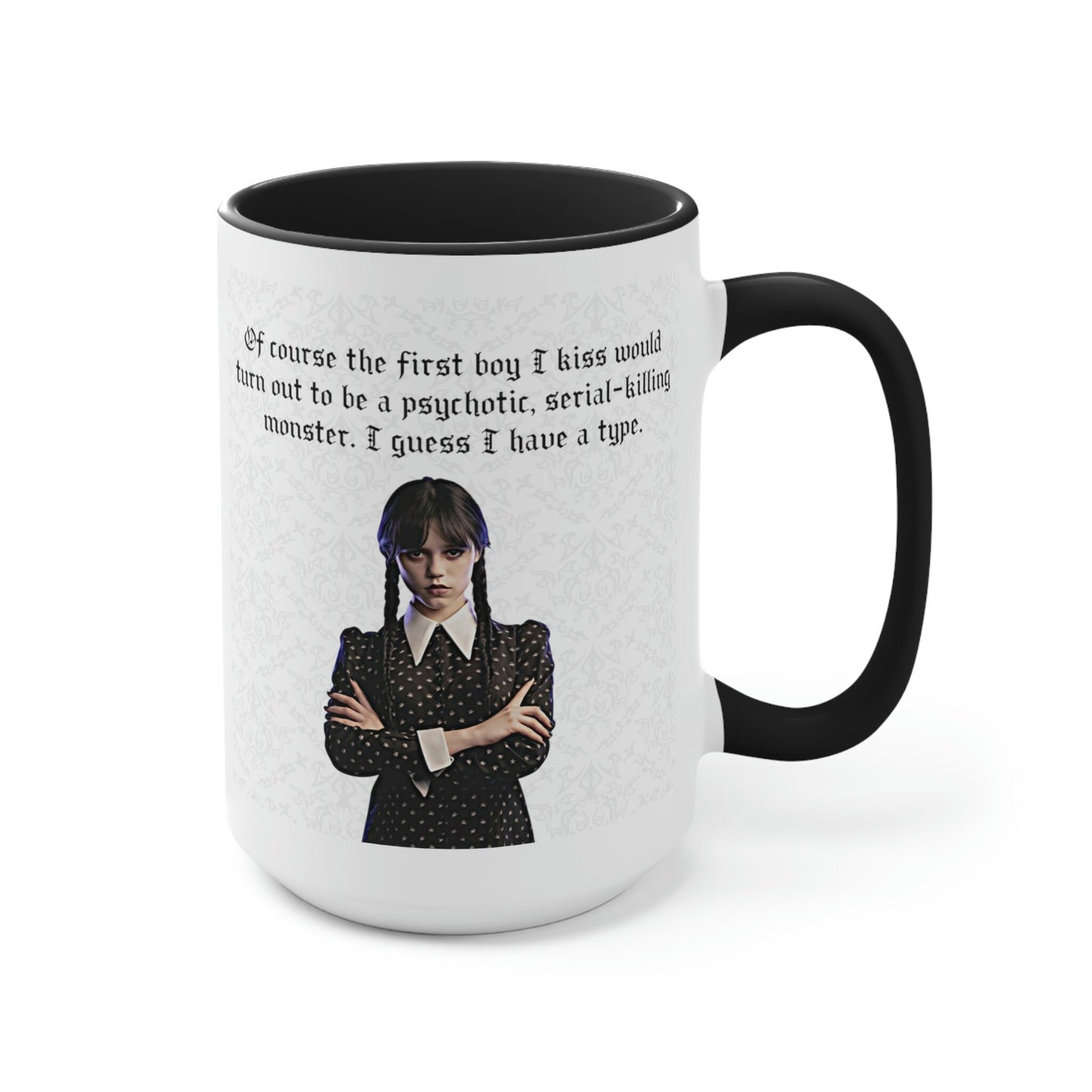 Wednesday Addams Mug, Wednesday Addams, Wednesday Merch, Addams Family,  Nevermore Academy, Horror Mug, Halloween mug, Horror aesthetic