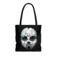 Friday the 13th tote bag, Jason book bag, Jason merch, Spooky shopping bag, Horror book bag, Horror merch, Horror bag, Horror movie fan