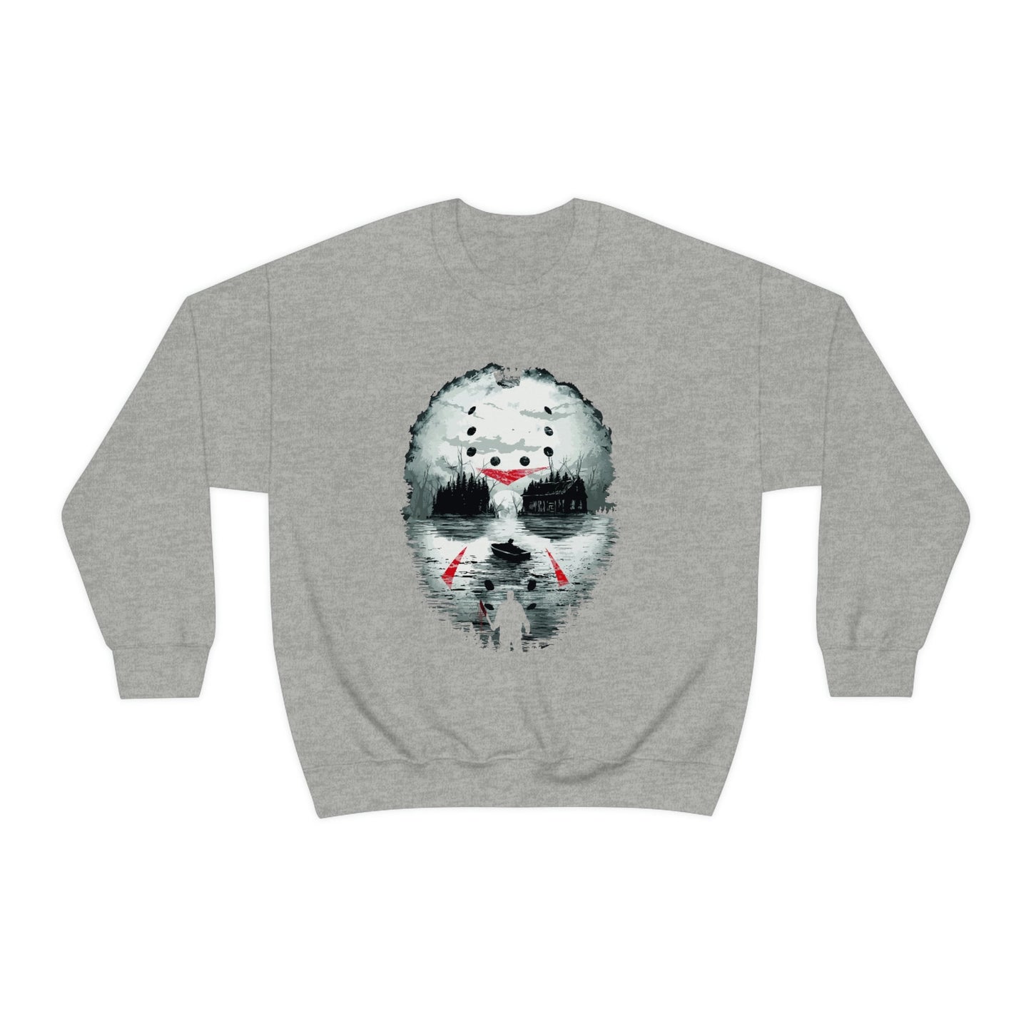Friday the 13th Sweatshirt, Jason Sweatshirt, Horror Hoodie, Horror merch, Jason, Horror aesthetic, Friday the 13th