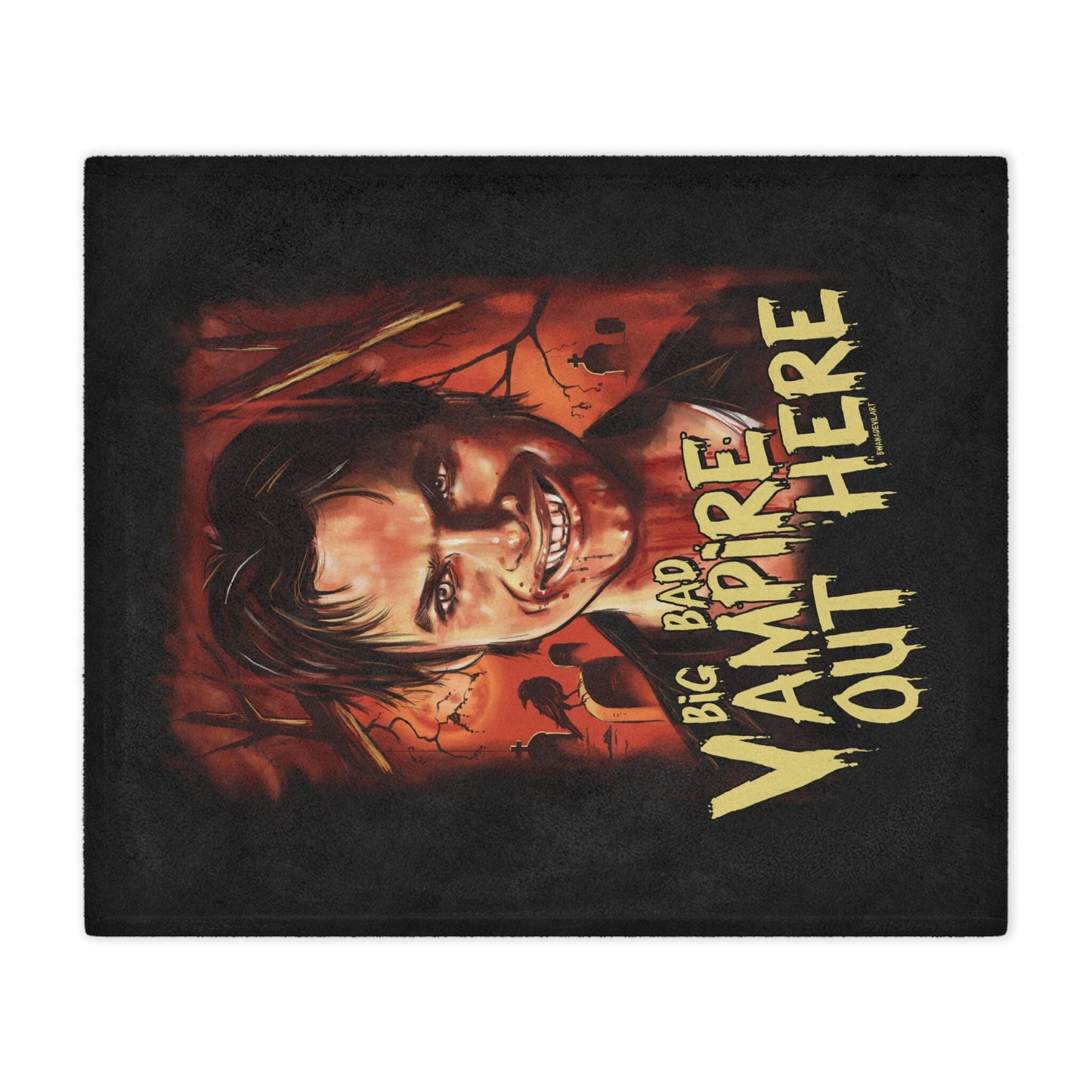 TVD Blanket, This is my TVD watching Blanket, TVD merch, Tvd fan gift, The Vampire diaries, Damon Salvatore blanket, I was feeling epic