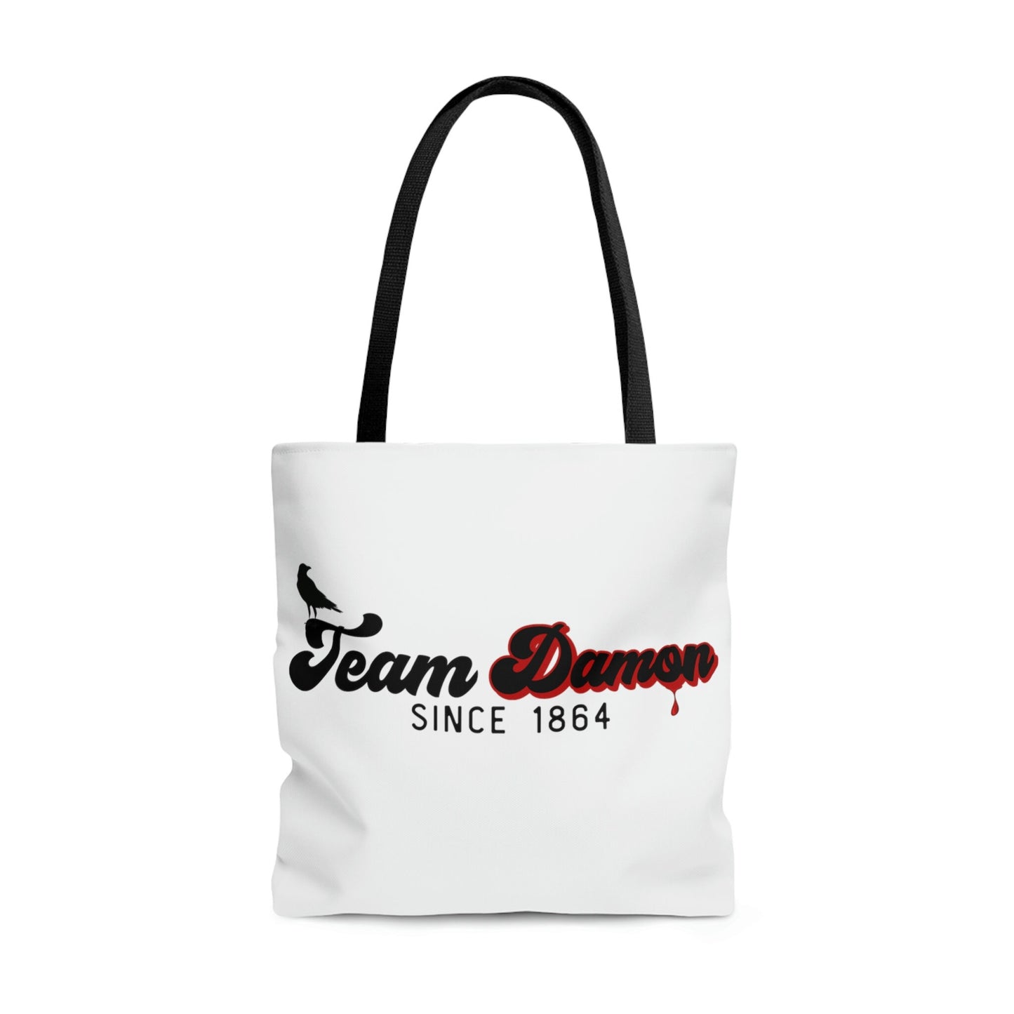 Tvd tote bagm, Damon Salvatore tote bag, Tvd fan gift, Tvd merch, Tvd shopping bag, Horror book bag, Horror merch, Salvatore brothers, Tvd