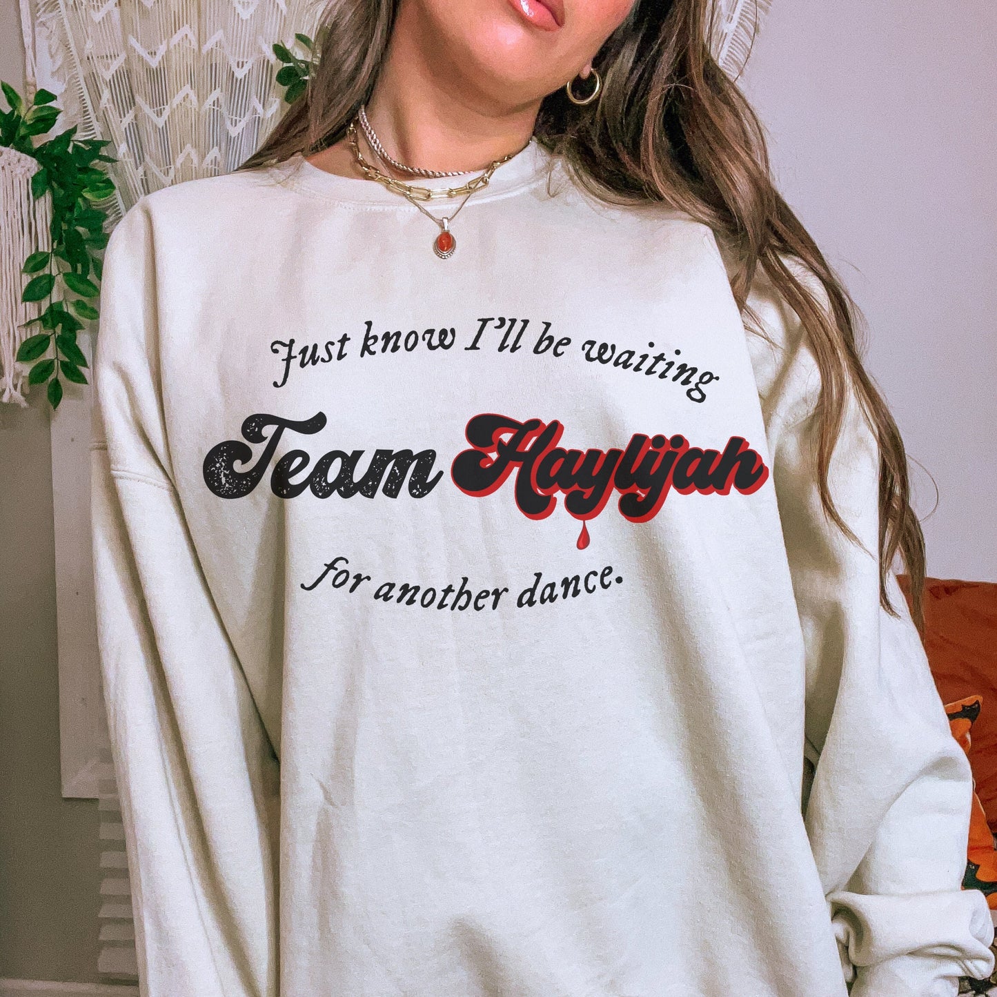 Team Haylijah Sweatshirt, TVD sweatshirt, Tvd merch, TVD apparel, Elijah Mikaleson, The Vampire diaries, TVD fan gift