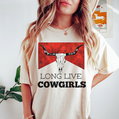 Cowgirl Killer Color Comfort T-Shirt, Western Shirt, Graphic Tee, Oversized print, Country Music,  Vintage, Cowgirl