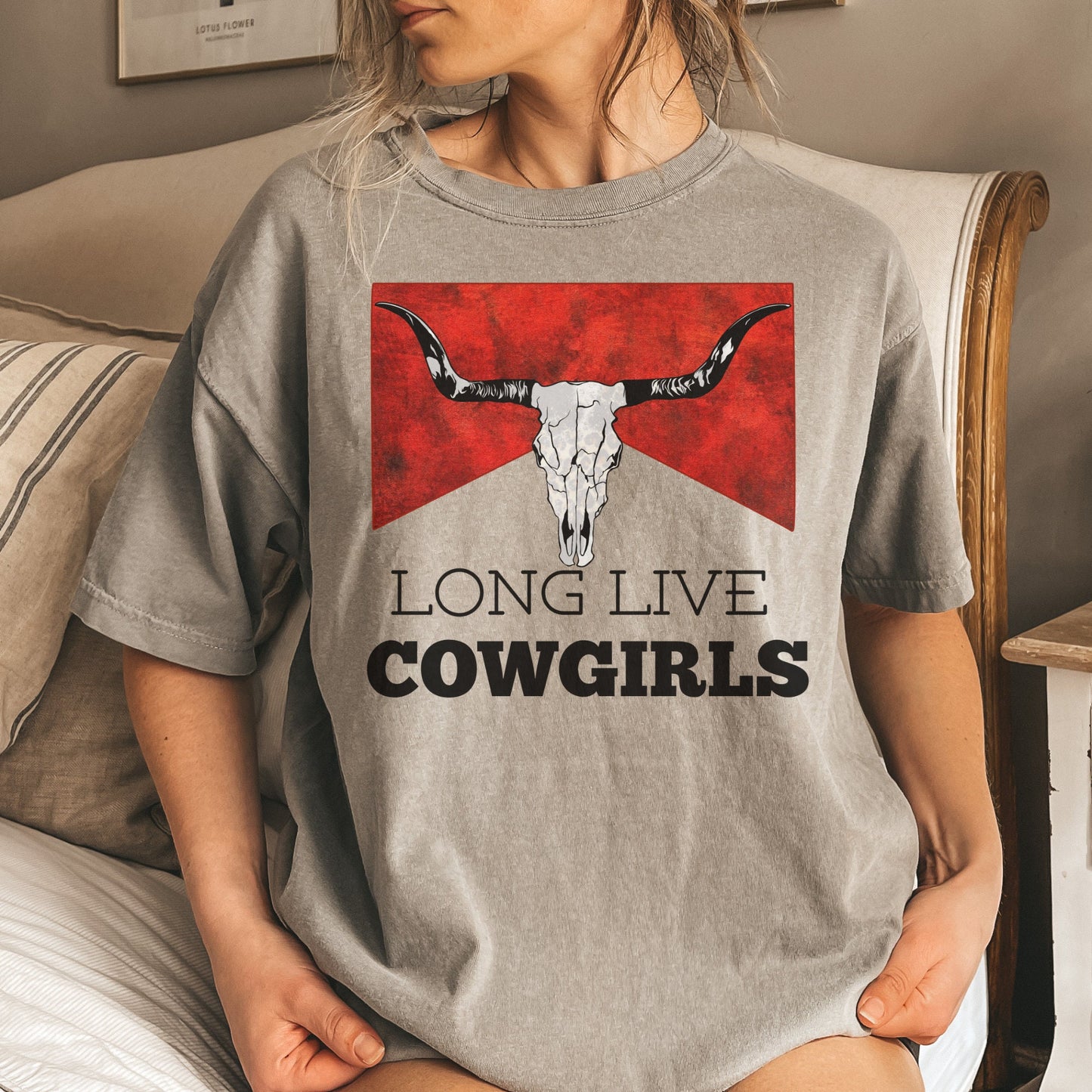 Cowgirl Killer Color Comfort T-Shirt, Western Shirt, Graphic Tee, Oversized print, Country Music,  Vintage, Cowgirl