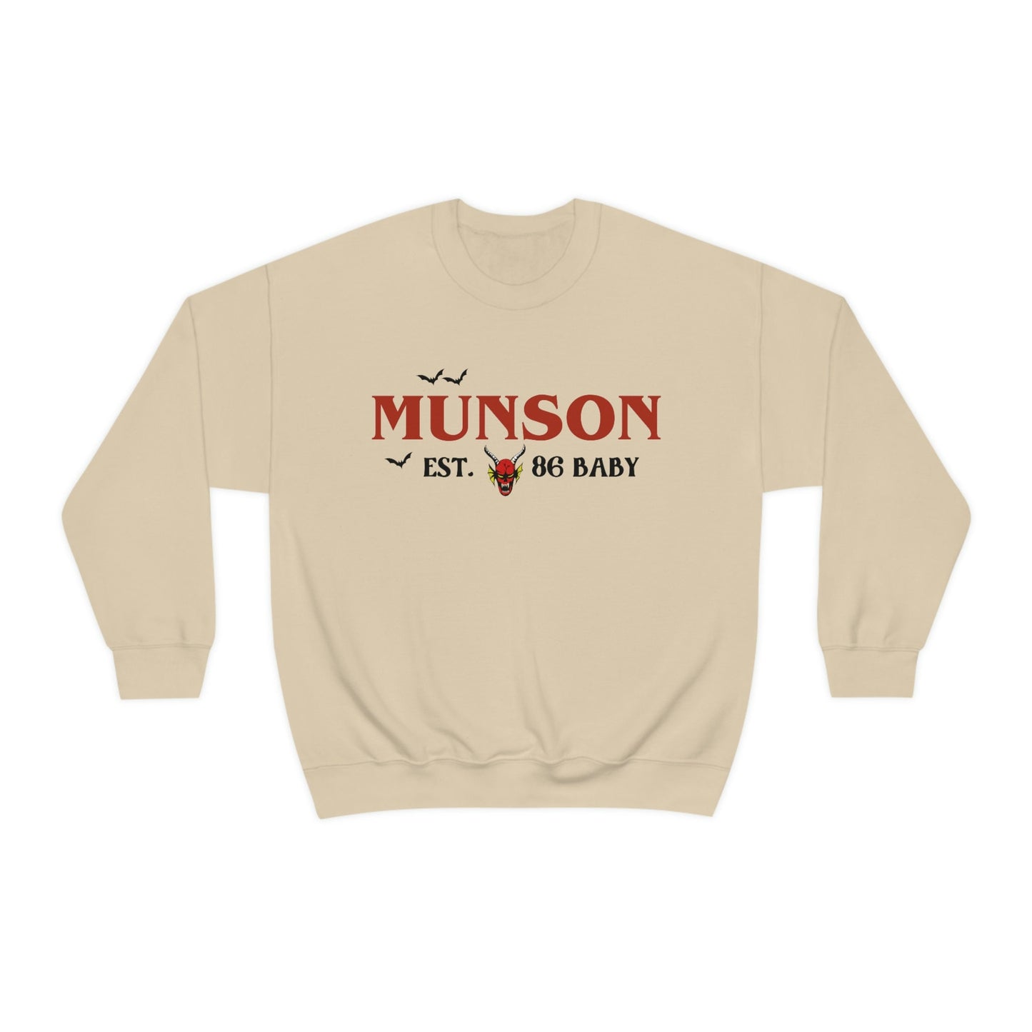 Eddie Munson Crewneck, Eddie Munson fan, Eddie Munson merch, Horror merch, Horror fan, Hawkins High, Eddie hoodie, 86 baby