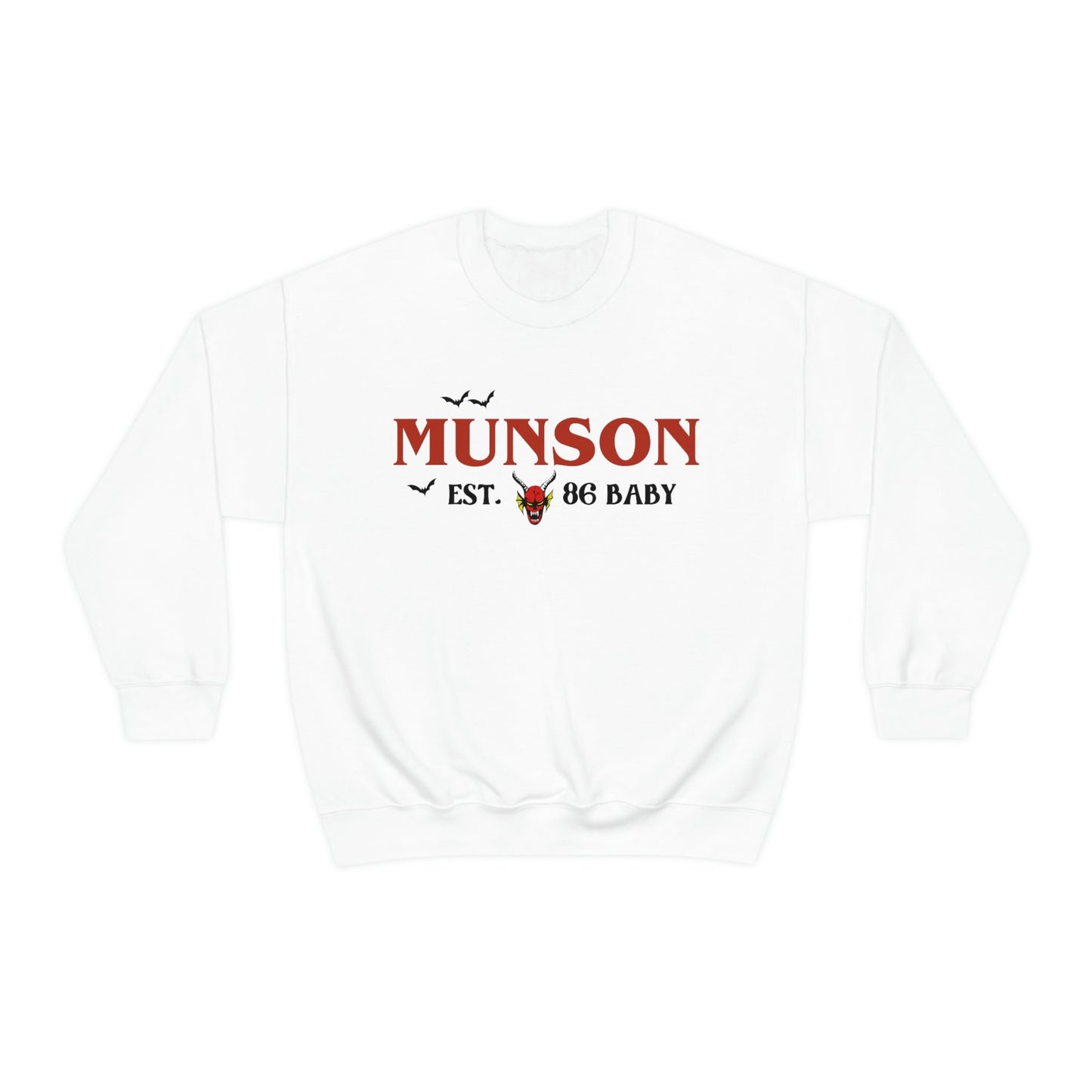 Eddie Munson Crewneck, Eddie Munson fan, Eddie Munson merch, Horror merch, Horror fan, Hawkins High, Eddie hoodie, 86 baby