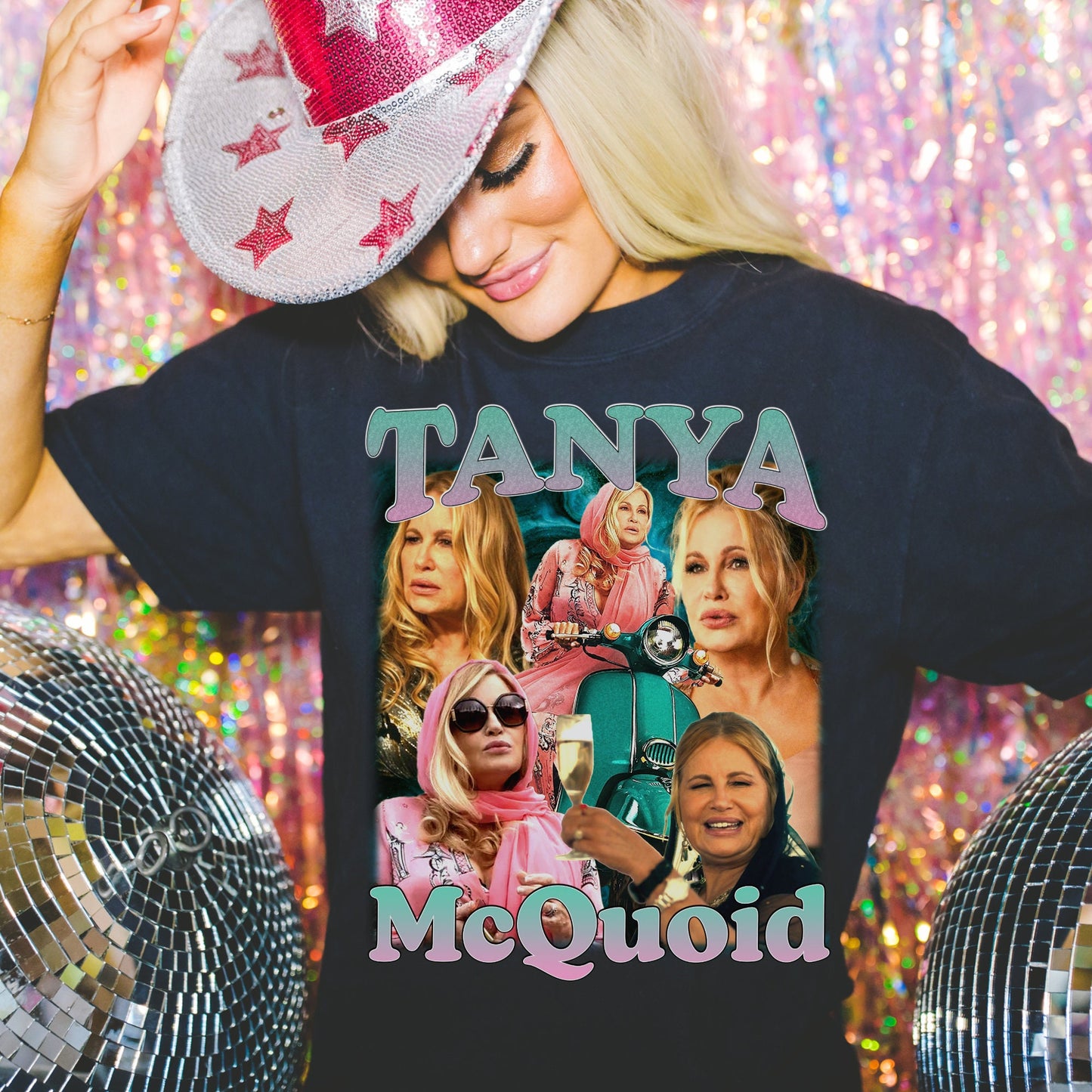 Tanya Mcquoid shirt, Tanya Mcquoid vintage tee, Jennifer Coolidge Shirt, White Lotus shirt, Tanya Mcquoid Homage shirt