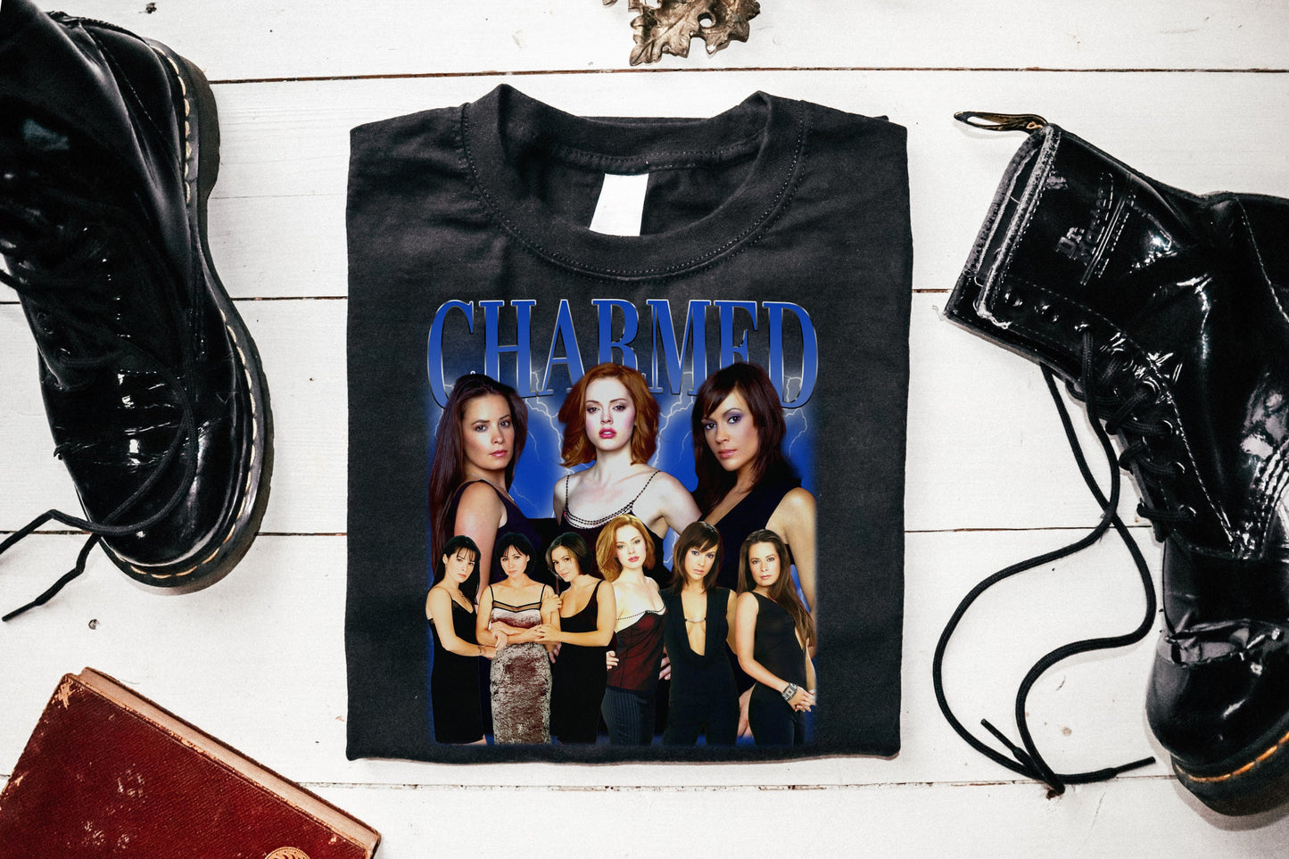 Charmed shirt, Charmed tv unisex vintage, Halliwell Sisters, Charmed Tv Series, Prue Piper Phoebe, Paige, 90s witches shirt, Witchy shirt