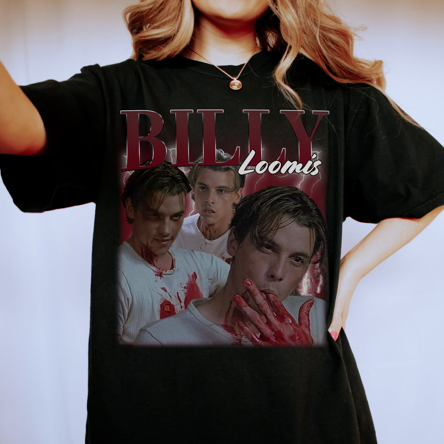 Retro Billy Loomis Shirt, Retro Scream shirt,Let's Watch Scary Movie Shirt, Scary Horror Tee, Stu Macher, Sidney Precott, Comfort color