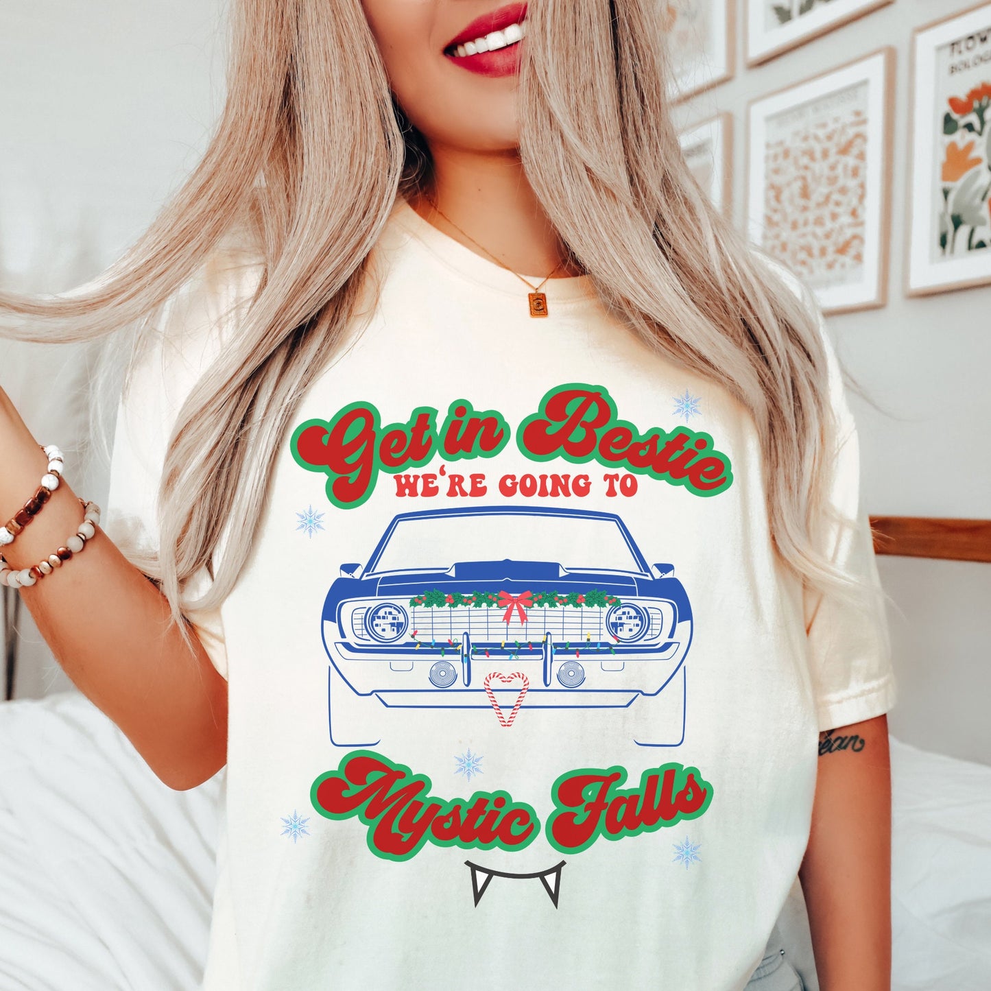 Mystic Falls Christmas Shirt, TVD shirt, Mystic Falls Shirt, Tvd merch, Tvd gift, Salvatore brothers, I was feeling epic, Tvd sweater