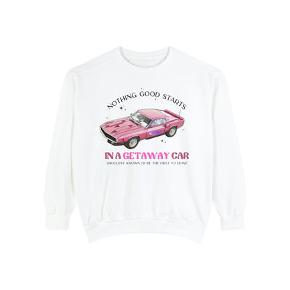 Getaway Car Sweatshirt, TS Sweatshirt, Reputation Sweatshirt, Eras Tour merch, TS merch, Swiftie Sweatshirt, Comfort Colors, Concert Hoodie