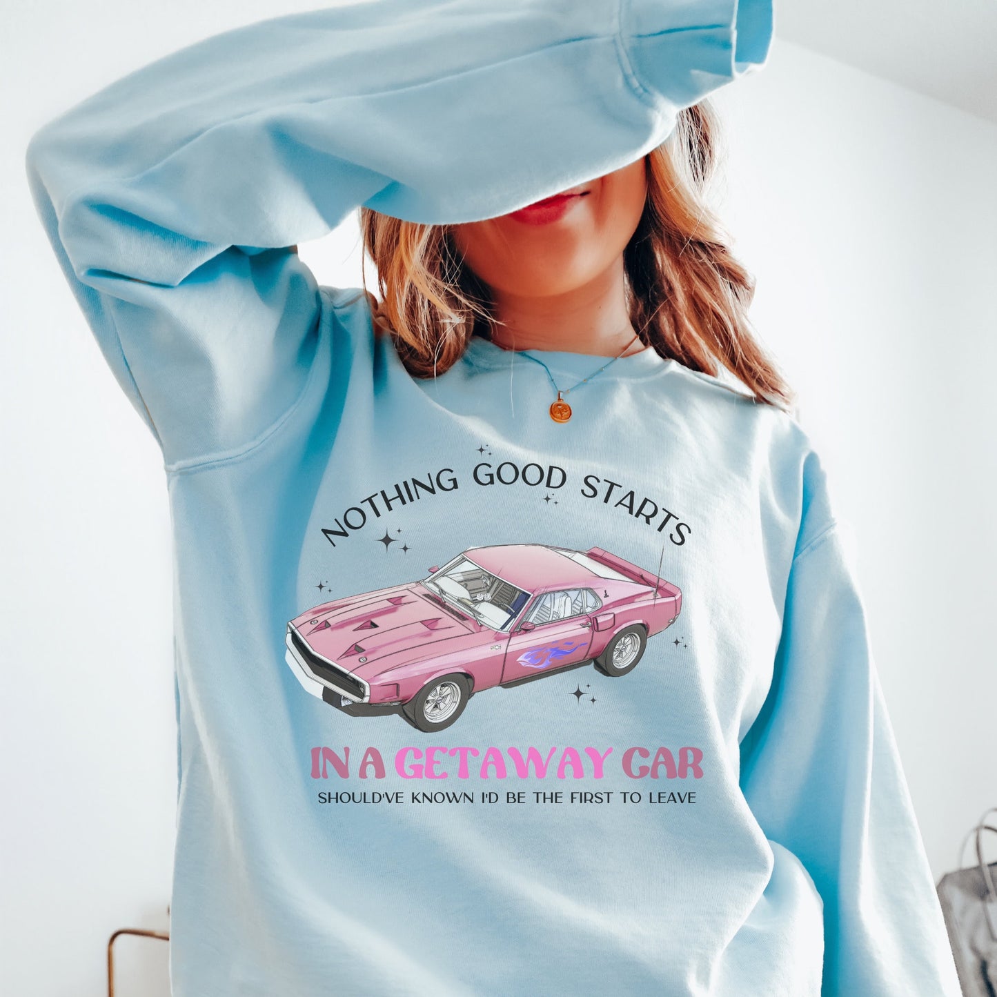 Getaway Car Sweatshirt, TS Sweatshirt, Reputation Sweatshirt, Eras Tour merch, TS merch, Swiftie Sweatshirt, Comfort Colors, Concert Hoodie