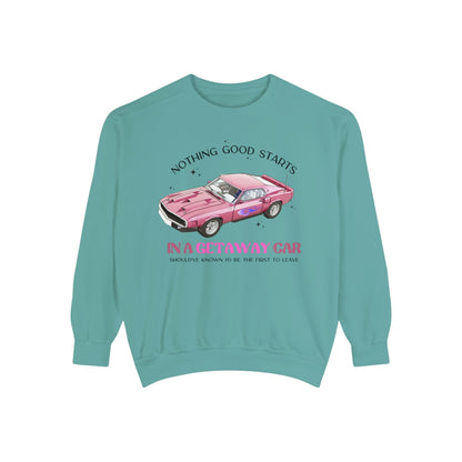 Getaway Car Sweatshirt, TS Sweatshirt, Reputation Sweatshirt, Eras Tour merch, TS merch, Swiftie Sweatshirt, Comfort Colors, Concert Hoodie
