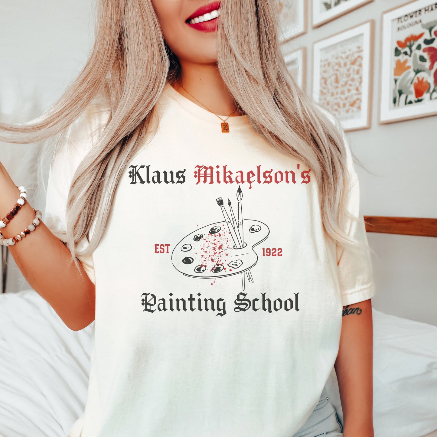Klaus Mikaleson Shirt, TVD shirt, Klaus Merch, The Originals, TVD merch, Tvd gift, Damon Salvatore, Stefan Salvatore