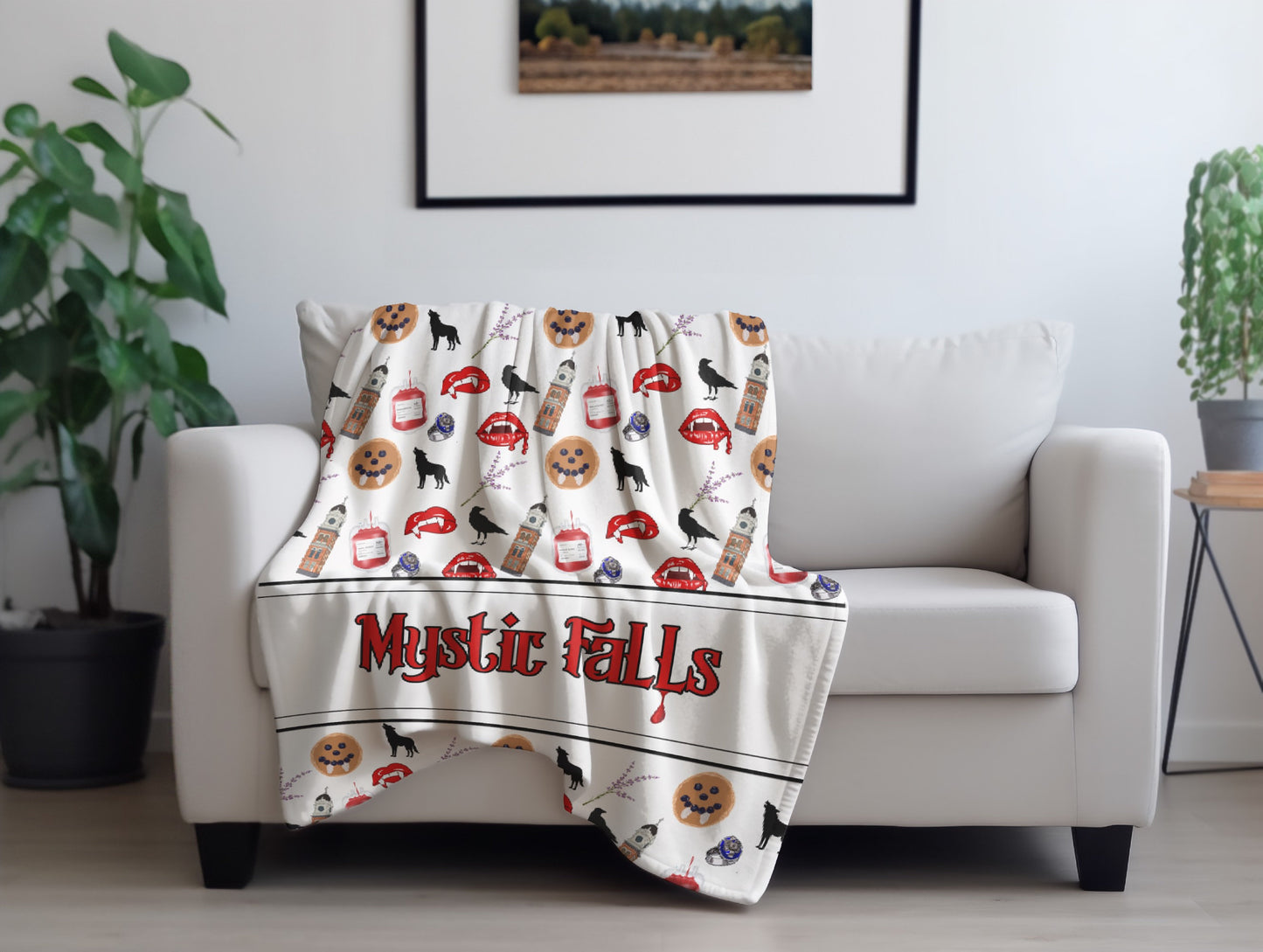 TVD Blanket, TVD merch, Tvd fan gift, The Vampire diaries, Damon Salvatore blanket, I was feeling epic, Stefan Salvatore, Mystic Falls